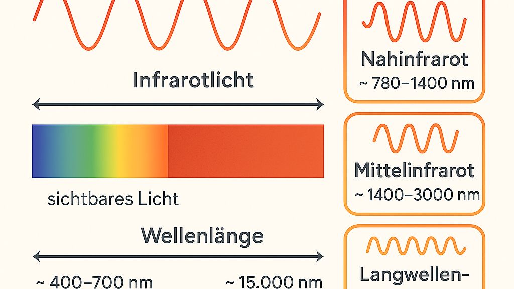 Lichtgrundlagen – Was ist Infrarotlicht? Welche Wellenlängen gibt es?
