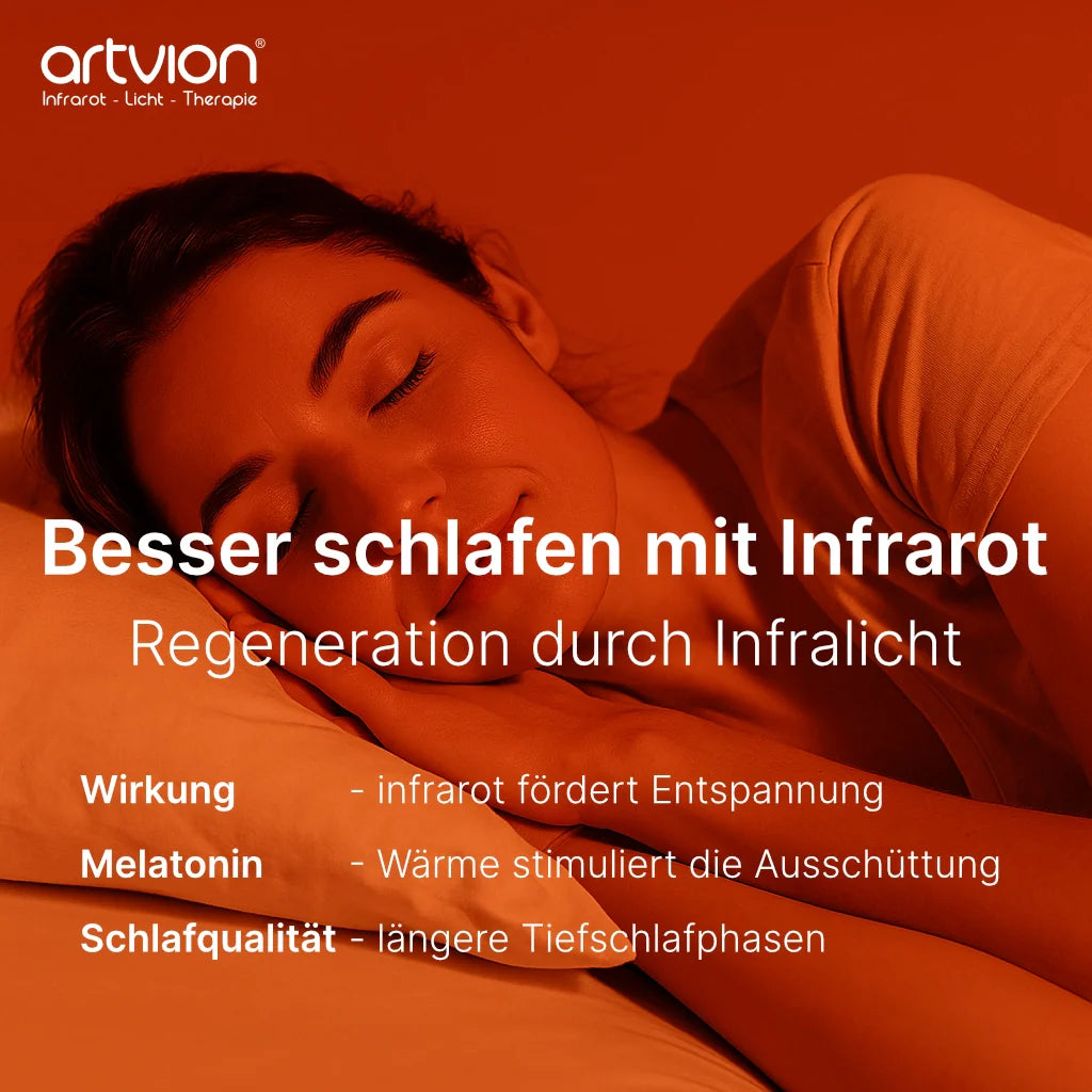 Besser schlafen mit Infrarot – Licht für erholsame Nächte