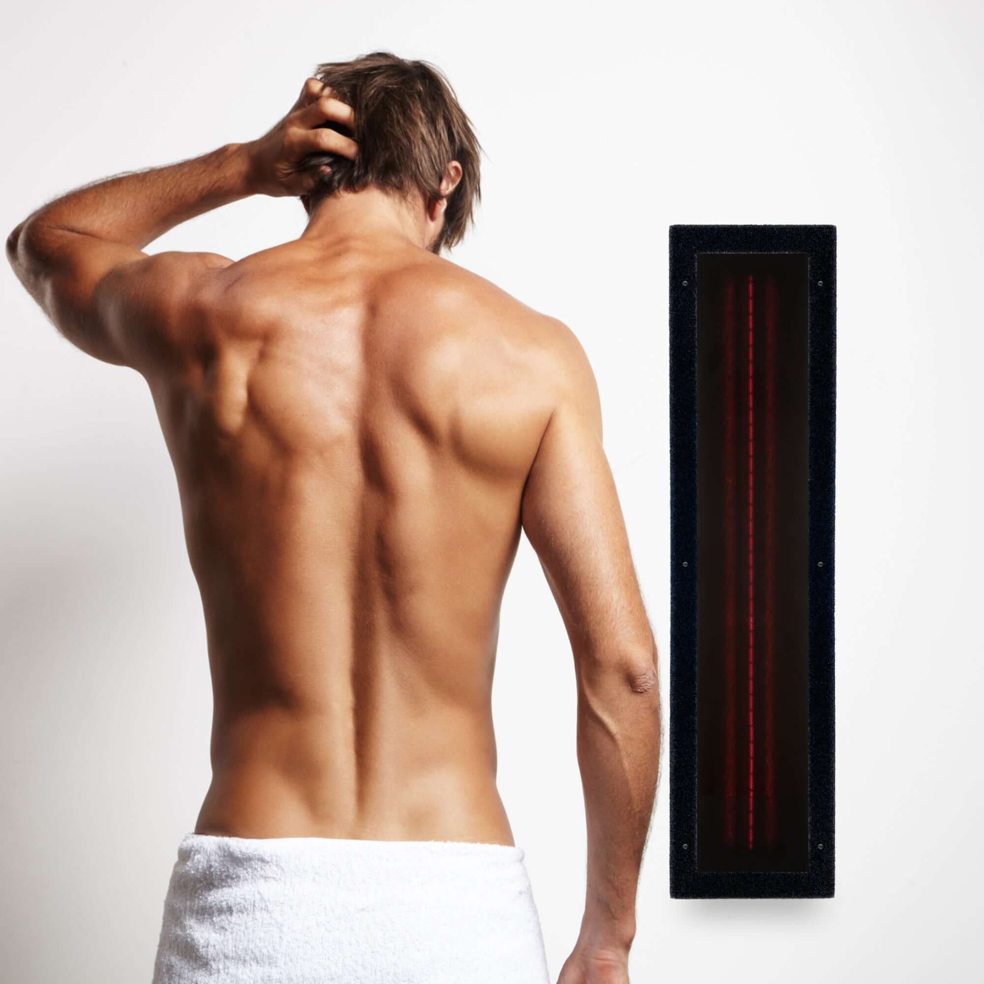 Infrarotstrahler Sauna RotLicht Frame Anthrazit - artvion