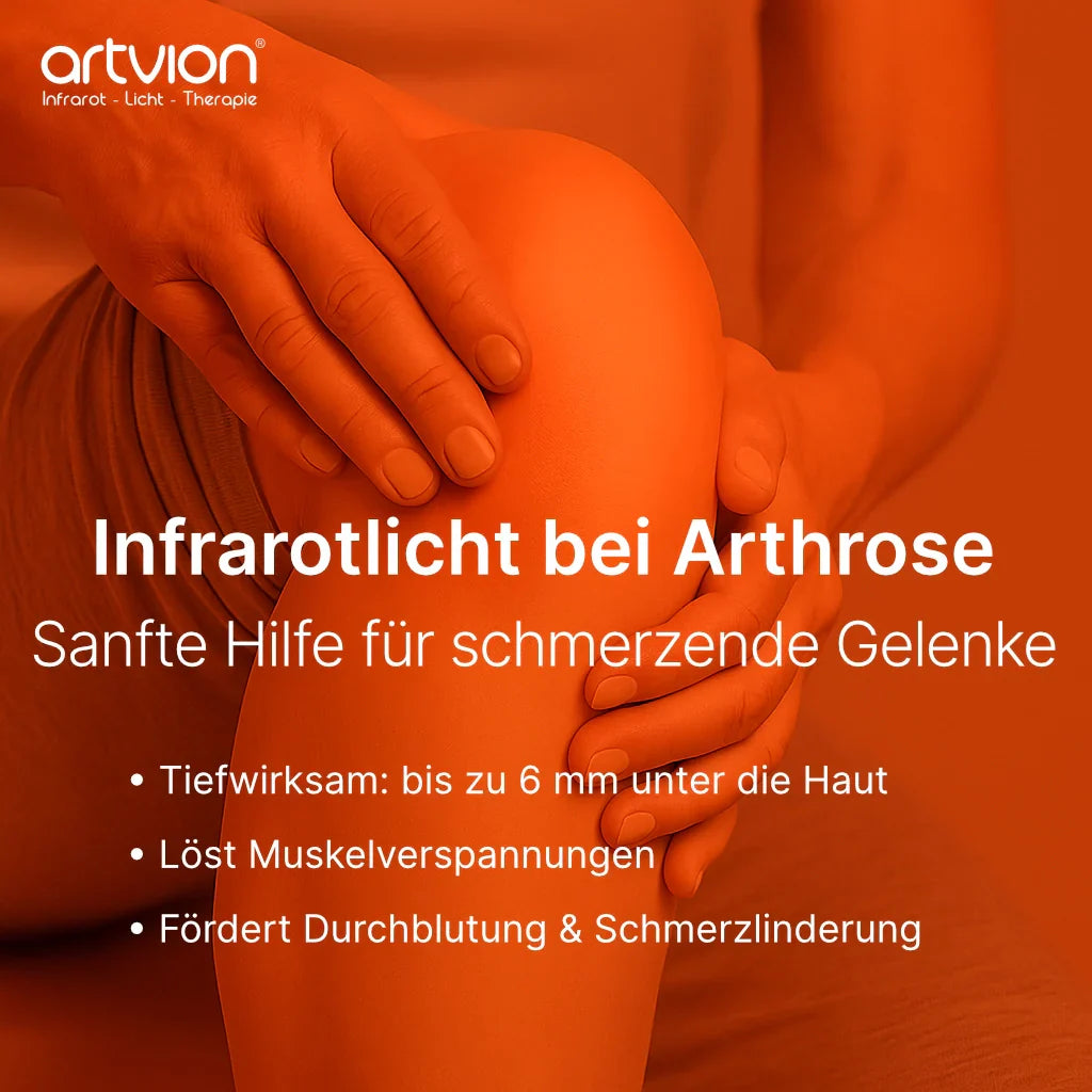 Infrarotlicht bei Arthrose – sanfte Hilfe für schmerzende Gelenke