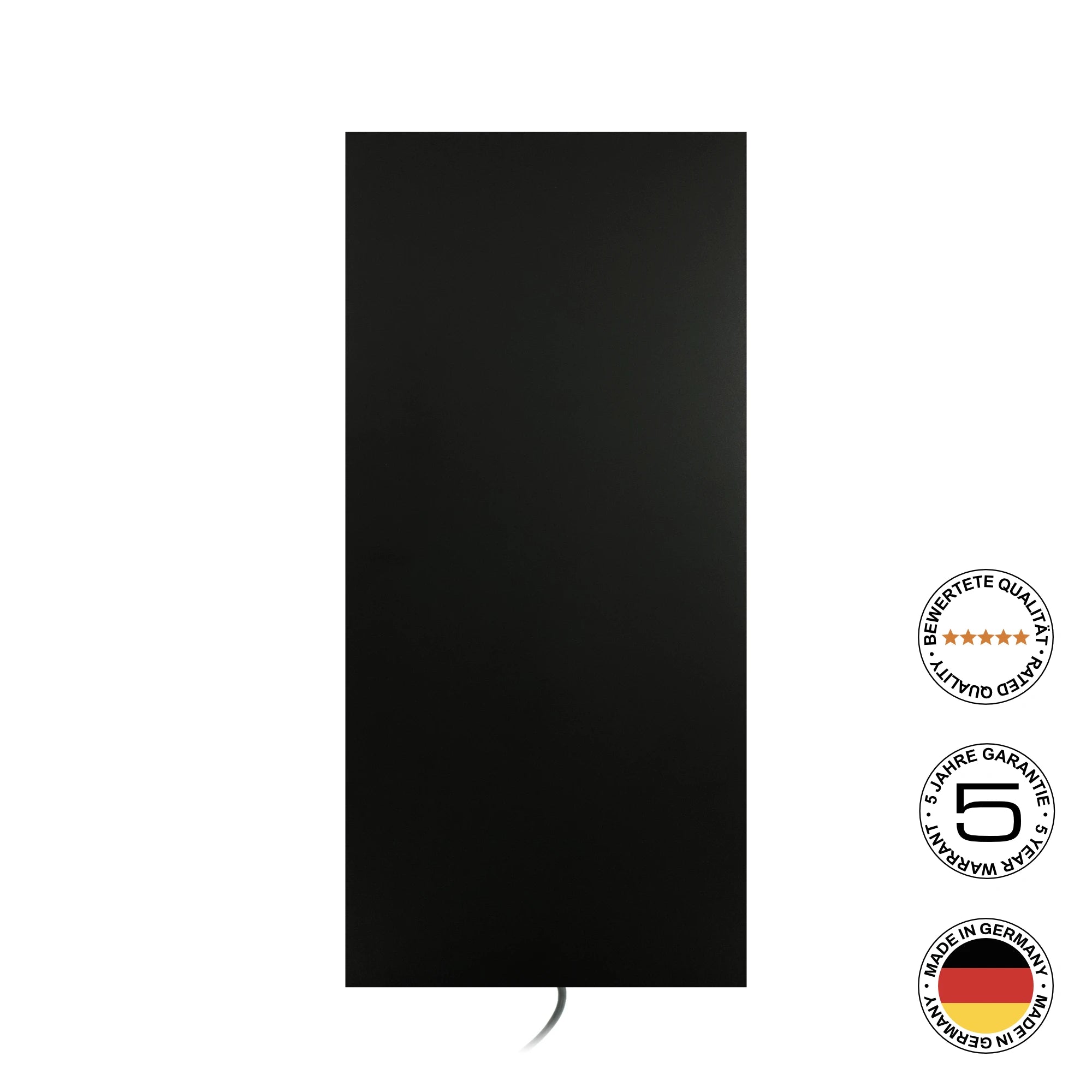 Infrarot-Wärmeplatte Sauna P3 Black von artvion® für Ihre Sauna und Gesundheit. Gute Geräte-Qualität aus Deutschland, 5 Jahre Garantie.