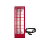 IR-Strahler Sauna Rückenstrahler, Thermostoff Rot, RS Medium - artvion